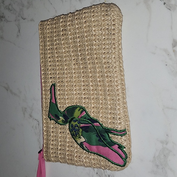 Vera Bradley Tropical Paradise Seashore Zip Pouch - Picture 3 of 10